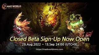 Closed Beta Test Trailer ｜Mad World - Age of Darkness - MMORPG