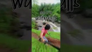 Easy to go waterfall near karjat. 📍Bekare waterfall, Bhivpuri #secretwaterfall #maharashtra