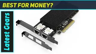 Turbocharge Your Network: GigaPlus 10G Dual RJ45 Ethernet Card