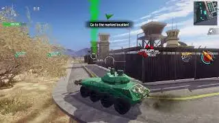 Infinite Tanks first tutorial mission.