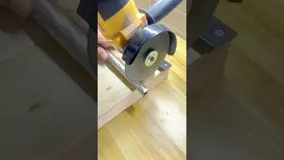 Turn an Angle Grinder into a Cutter - Easy DIY Hack That Actually Works! #diytools #workshoptips