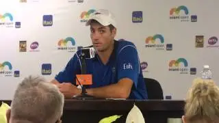 John Isner Press Conf. (Isner d. Dimitrov) - On Controversial Line Call And Dimitrov's Performanc
