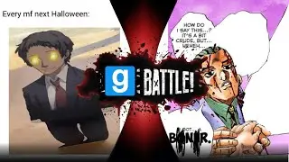 [GMOD Battle] Yoshikage Kira Vs Tohru Adachi 〈Shadow〉(AMV) - Persona Vs Jojo's Bizarre Adventure