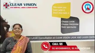 Naveena&rsquo;s LASIK Experience | Patient Testimonial | Clear Vision Eye Hospital
