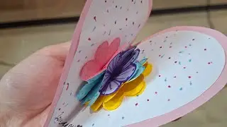 How to make easy & cute gift | DIY pop up card | saw this from @InnovaCrafts#popupcard#subscribe 
