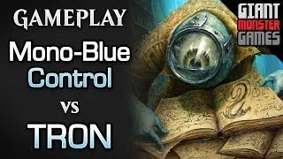Mono blue control -vs- Mono-Blue TRON - MTGO Gameplay #5
