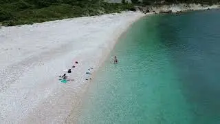 Wonderful blue waters in Sazan Island Albania | boatventours.com