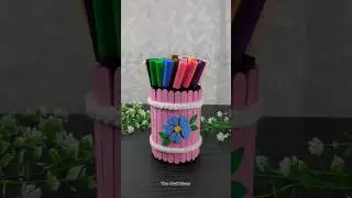 How to made pen pencil holder with paper se pen pencil stand Kaise banaen diy pencil holder #diy