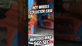 Collector case mercedes benz  #diecast #hotwheels #mercedesbenz #mercedesbenzamg #560sec #shorts