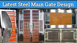 Top 50 Latest Stainless Steel Gate Designs in 2025 | Modern SS Main Gate Ideas for Home