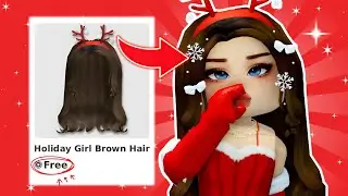 HURRY! Free Holiday Girl Brown Hair in Roblox &ndash; Easy & Fast!
