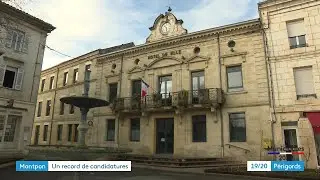 Municipales : un nombre de candidatures record &agrave; Montpon-M&eacute;nest&eacute;rol