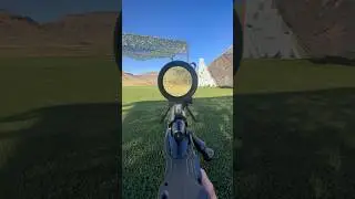 POV at 600 yards with my 223 bolt gun