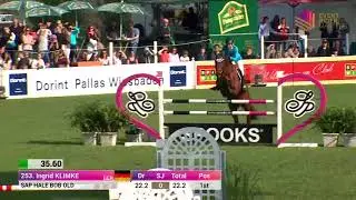Ingrid Klimke Show Jumping Leg 2 Wiesbaden 2018 Event Rider Masters
