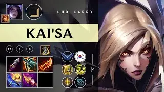 Kai'Sa ADC vs Miss Fortune - KR Diamond Patch 26.02