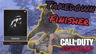 Takedown Finishing Move (ARTHUR&rsquo;S FINISHER) | Call of Duty Vanguard
