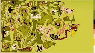 Acid Scribbles Timelapse, 571 seconds 