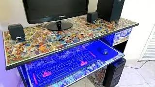 Reformando a mesa de computador