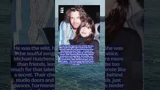Michael Hutchence and Jenny Morris &ndash; Whispered Songs and Unspoken Love  #hollywood #vintage #love
