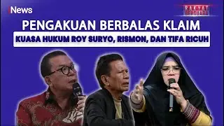 Momen Panas! Pengacara Saling Akui Jadi Kuasa Hukum Roy Suryo, Rismon, dan Tifa