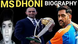 MS Dhoni - From Poverty to 3 ICC Trophies | Inspiring Success Story/MS Dhoni biography in English 