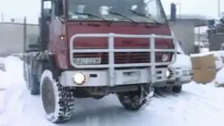 Steyr 1491 6x6 w. military - Heavy Logistics Vehicle Wheeled HLVW