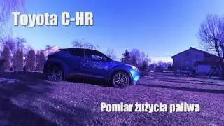 Toyota C-HR Test spalania / Fuel consumption test