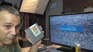 TRACK & FIELD 2 NES GAME NOT WORKING BLACK SCREEN