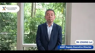 Introducing Mr ZHANG Lei: ASEF&rsquo;s New Deputy Executive Director