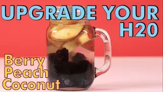 DIY Fruit Infused Water - Berry, Peach and Coconut | Shape