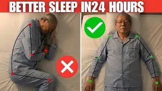 Japan's Oldest Doctor: BEST Sleeping Positions for Seniors To Improve Sleep & Prevent Stiffness