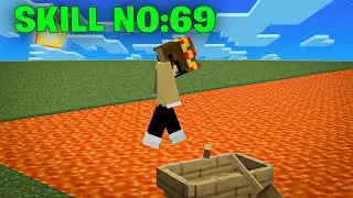 Doing Some Best Skills In Minecraft
