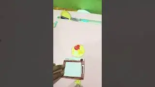 pizza making with paper #art #shortsyoutube