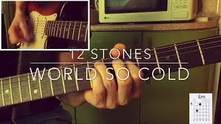 12 Stones - World So Cold /guitar lesson