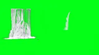 waterfall green screen.waterfall green screen effect.waterfall.(no copyright).