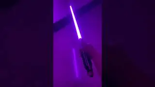 Mace Windu Neopixel Lightsaber Replica | Windu Inspired Combat Saber for Cosplay & Dueling