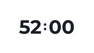 52 Minute Timer