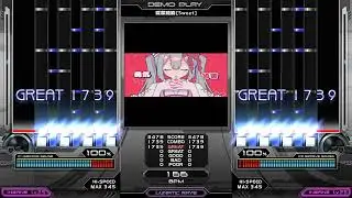 [BMS] 自作譜面 喋喋喃喃 [Sweet] AUTO PLAY