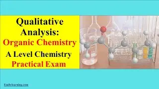 Qualitative Analysis Test for Organic Chemistry  (A level H2 Chemistry Practical)