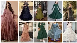 Latest lawn maxi designs ideas 2023-2024! long frock designs! maxi designs