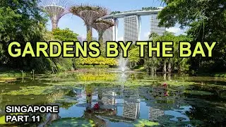 Gardens by the Bay in Singapore - Walking Tour 🇸🇬 - Trip to Singapore - Part 11.