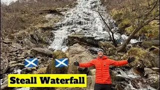 STEALL WATERFALL - Second highest waterfall in the UK. Glen Nevis.