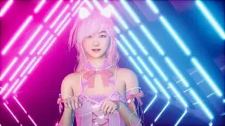 IDOL GALAXY DEBUT STAR CHUCHU COVER DANCE AOA Like a Cat Widescreen Cat Ears ver