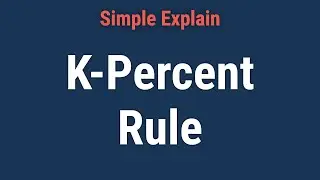 K-Percent Rule: What It is, How It Works