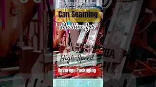 Can Seaming Machine for High-Speed Beverage Packaging Line