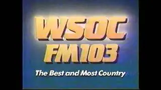 WSOC FM103 Commercial (1991)
