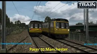 Train Simulator Classic 24 2H48 0832 Irlam to Manchester Oxford Road with an AP Class142