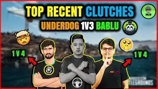 TOP RECENT 1V3 , 1V4 CLUTCHES FT. FLEX CRYPTO JHONNY STAR FURY 🔥