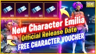 NEW CHARACTER EMILIA RELEASE DATE 🔥 CHARACTER VOUCHER EVENT KAB AAYEGA 🔥 GET 1200 CHARACTER VOUCHER