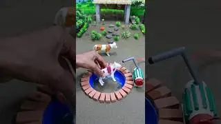 diy tractor video mini water pump science project #mikhacreator #tractor #youtubeshorts 66
